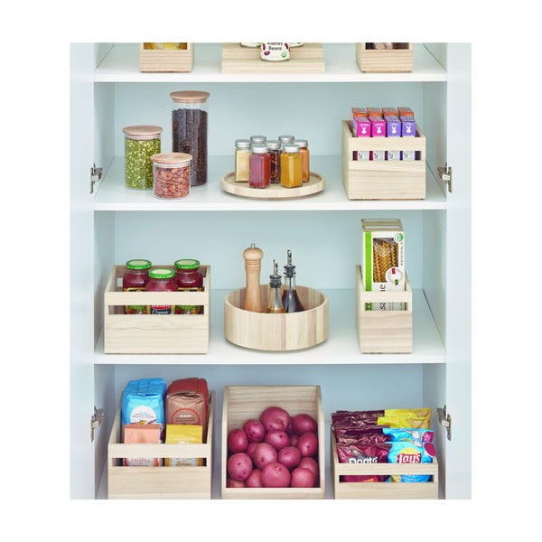 Pöörlev köögikorraldaja, valmistatud Paulownia puidust , ø 26,7 cm Eco - iDesign-image-3