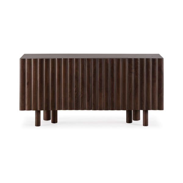 Pruun mangopuidust kummut 160x80x40 cm Tamira - MOME