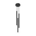 Must metallist rippvalgusti ø 20 cm Fideus – Sollux