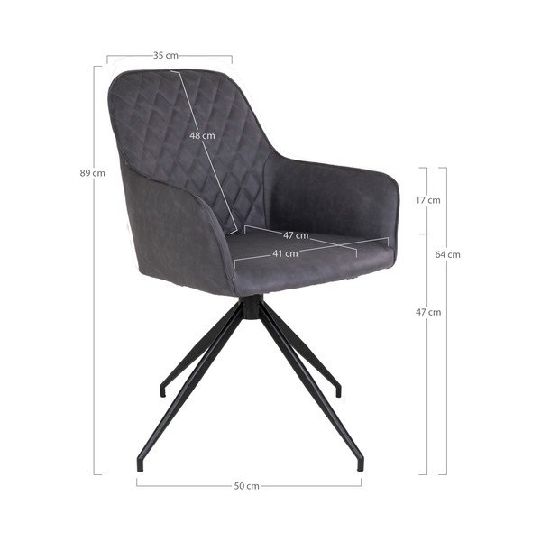 Tumehall söögitool Harbo - House Nordic-image-3