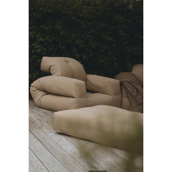 Beež õues diivanitool Design OUT™ Hippo Beige Out Hippo - Karup Design-image-1