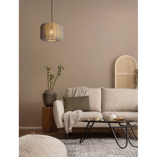 Sinine/naturaalne köiest ripplamp ø 33 cm Abby - Nova Luce-image-2