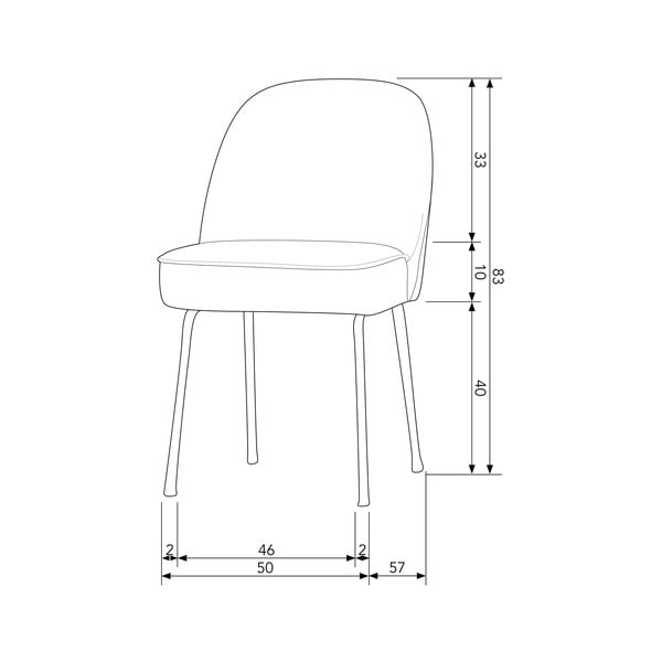 Rohelised söögitoolid 2tk komplektis Vogue - WOOOD-image-3