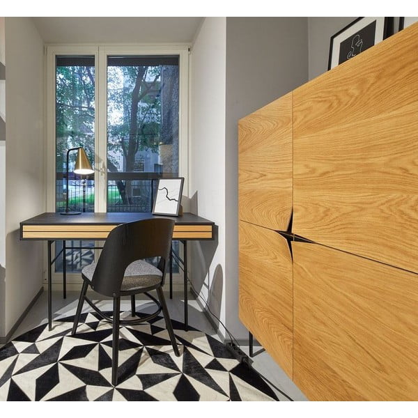 Triibuline must laud, 130 x 60 cm - Woodman-image-1