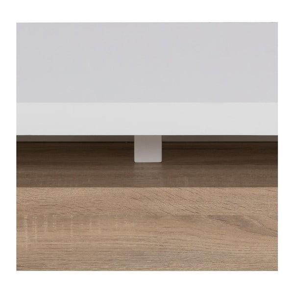 Valge kohvilaud 117x58 cm Malakit - Actona-image-1