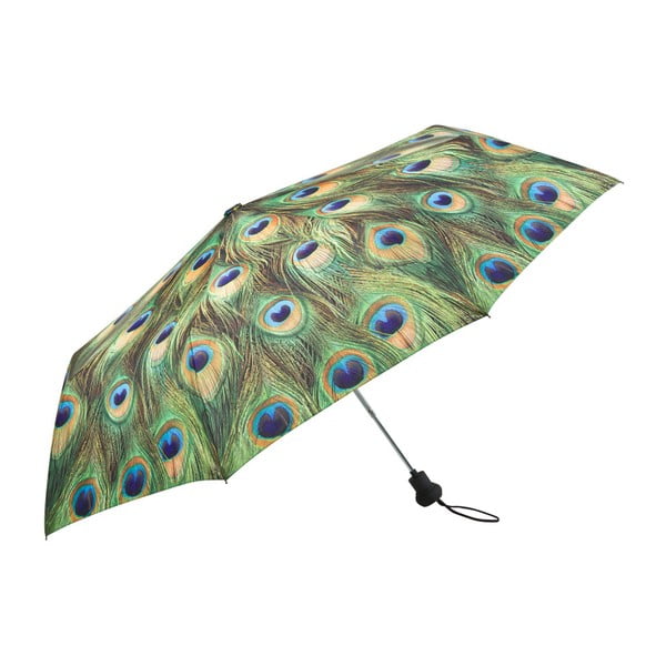 Zelený skládací deštník Von Lilienfeld Peacock