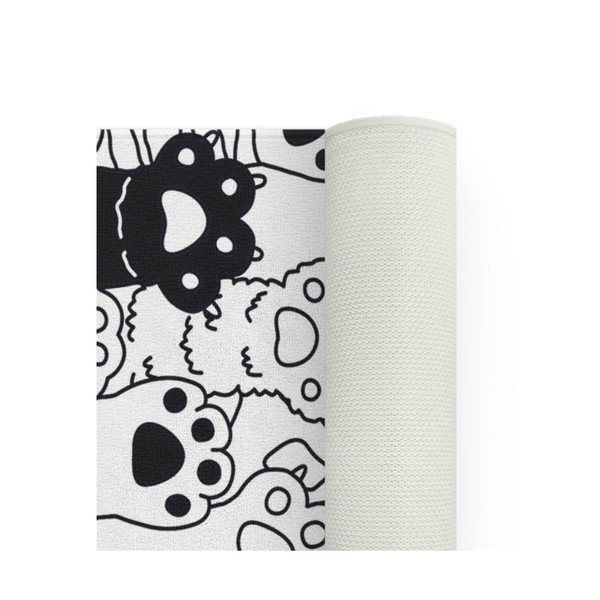 Must-valge laste vaip 100x140 cm Happy Paws - Oyo Concept-image-4