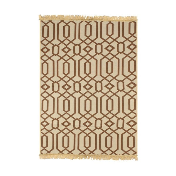 Béžový koberec Ya Rugs Kenar, 60 x 90 cm