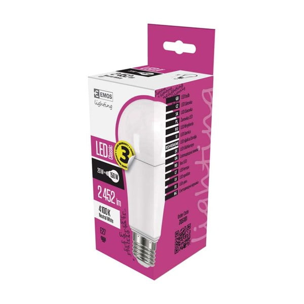 Neutraalne LED-pirn E27, 20 W - EMOS-image-1