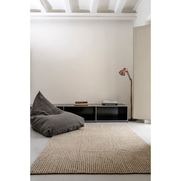 Khaki värvi pestav/käsitsi kootud villane vaip 140x200 cm Unexpected Wool - Lorena Canals-image-3