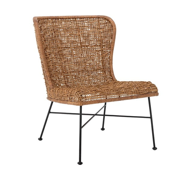 Naturaalset värvi kootud tugitool Somme - Bloomingville