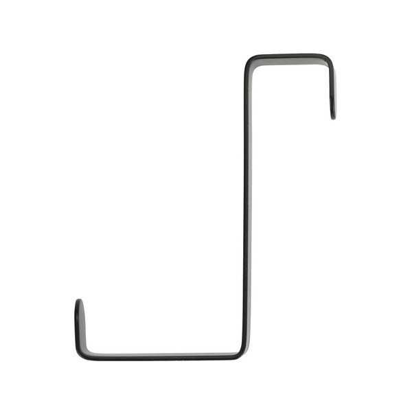 Komplekt 4 musta matt uksekonksu - Wenko-image-4