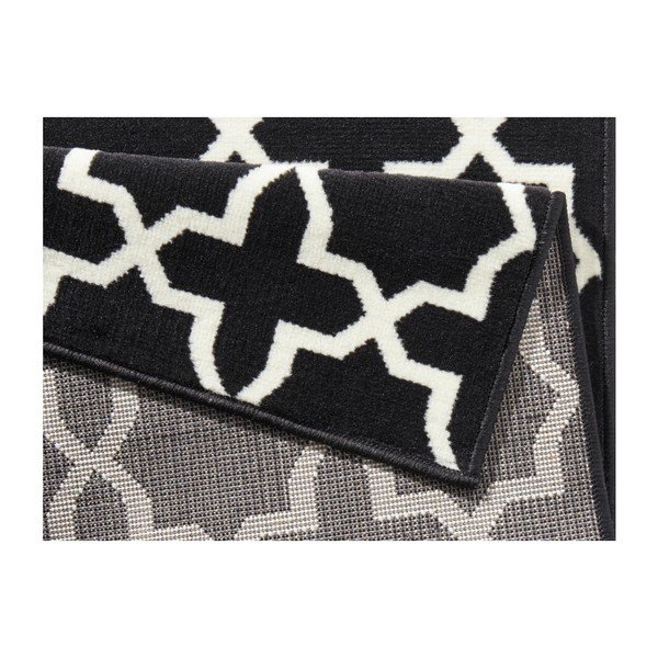 Must-valge jooksja , 80 x 200 cm Basic Glam - Hanse Home-image-3