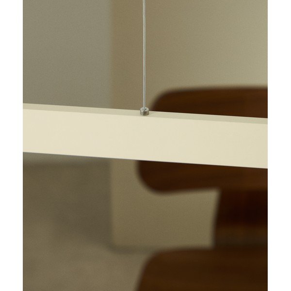 Beež LED-ripplamp metallvarjuga Boadella - Kave Home-image-2