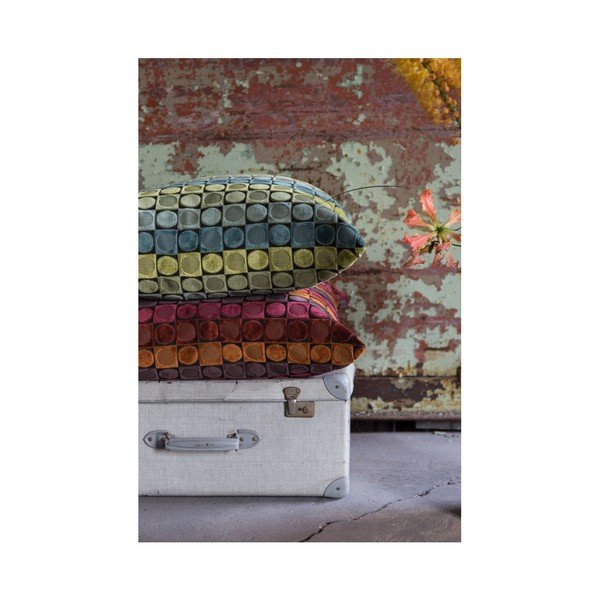 Roheline ja sinine padi , 45 x 45 cm Ottava - Dutchbone-image-1