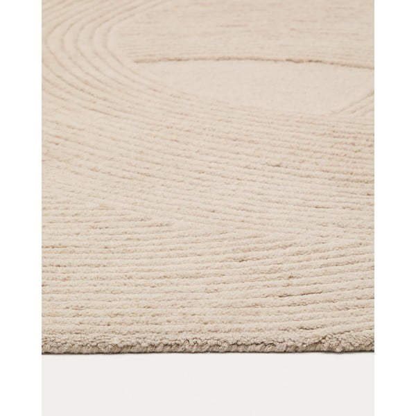 Kreem villane vaip 160x230 cm Domm - Kave Home-image-2