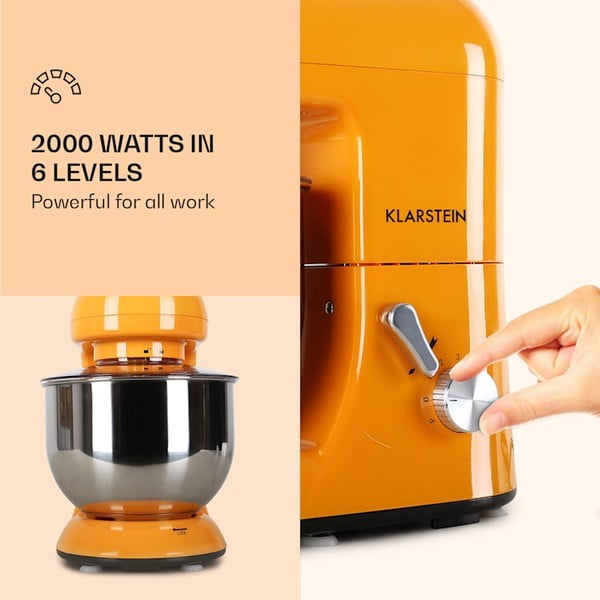 Oranž toiduprotsessor Bella - Klarstein-image-3