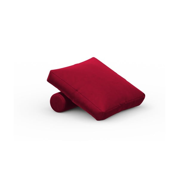 Punane sametpadi modulaarsele diivanile Rome Velvet - Cosmopolitan Design
