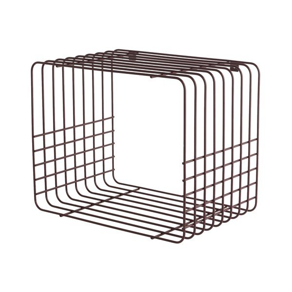 Burgundiapunane astmeline metallriiul 38 cm Wire - Mette Ditmer Denmark