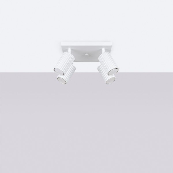 Valge laevalgusti 25x25 cm Gleam - Sollux-image-4