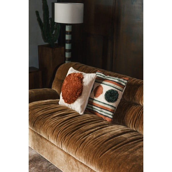 Pruun sametist diivan 214 cm Douglas - Dutchbone-image-1