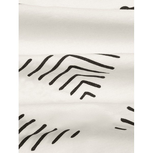 Beež kahekohaline voodipesu puuvillasest perkalist , 200 x 200 cm - Westwing Collection-image-1