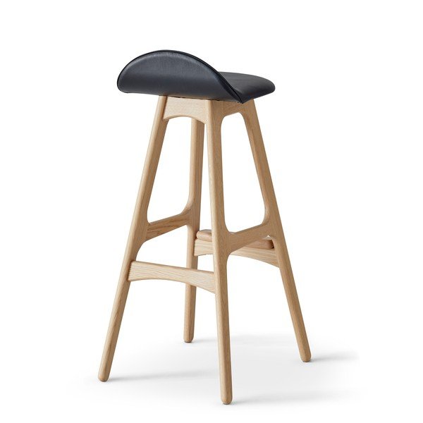 nahast pöörlev baaritool 86 cm Buck - Hammel Furniture-image-2