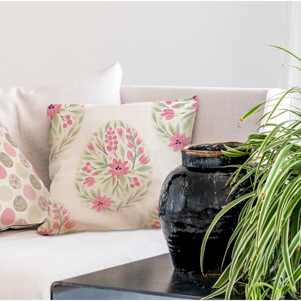 Puuvillane padi IV, 45 x 45 cm Spring Eggs - Butter Kings-image-1