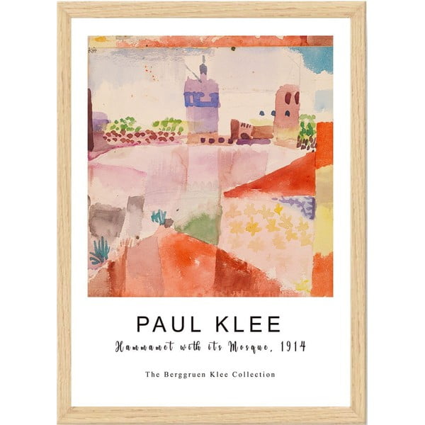 Plakat raamides 35x45 cm Paul Klee - Wallity