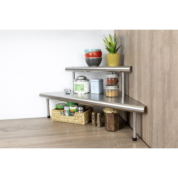 Täiendav roostevabast terasest riiul Massivo - Maximex-image-1