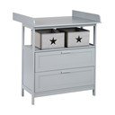 Hall mähkimisalusega laste kummut 87x100x75 cm Hamburg - Roba