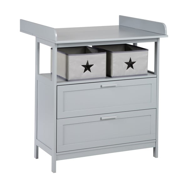 Hall mähkimisalusega laste kummut 87x100x75 cm Hamburg - Roba