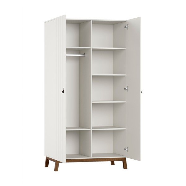 Beež laste riidekapp 99x196x58 cm Sezane - Vipack-image-2