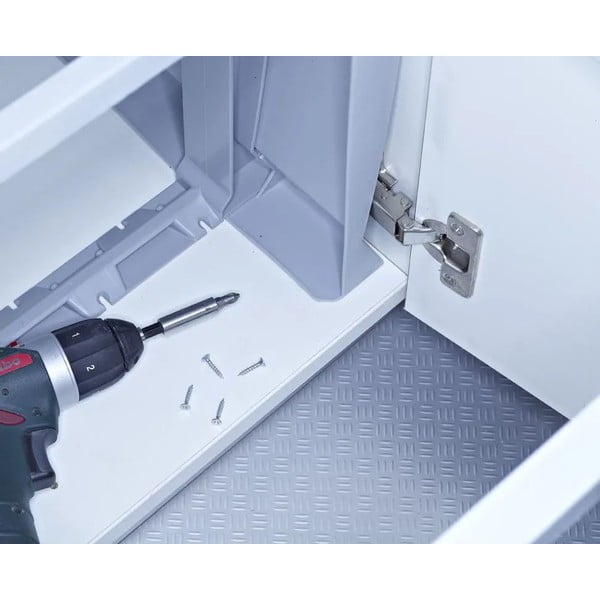 Plastikust prügikast sorteeritud jäätmete jaoks / sisseehitatud 50 l City - Elletipi-image-3