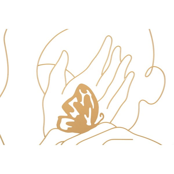 Metallist seinakaunistus 60x80 cm Hands on Face - Mauro Ferretti-image-2