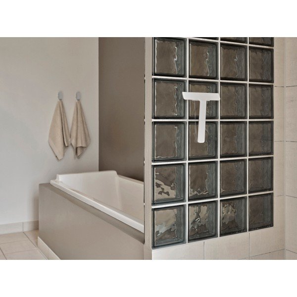 Valge klaasipuhastaja koos hoidikuga 22 cm Ume - Zone-image-1