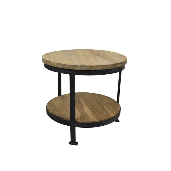 Konferenční stolek z kovu a dřeva HSM collection Boss