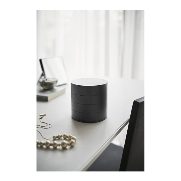 Musta värvi ehtekarp , ⌀ 10 cm Tower - YAMAZAKI-image-3