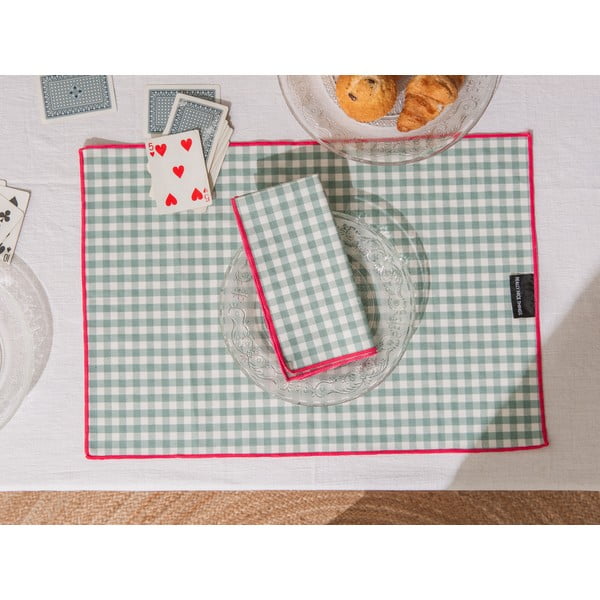 Riidest lauamatid 2tk komplektis 35x50cm Vichy - Really Nice Things-image-3