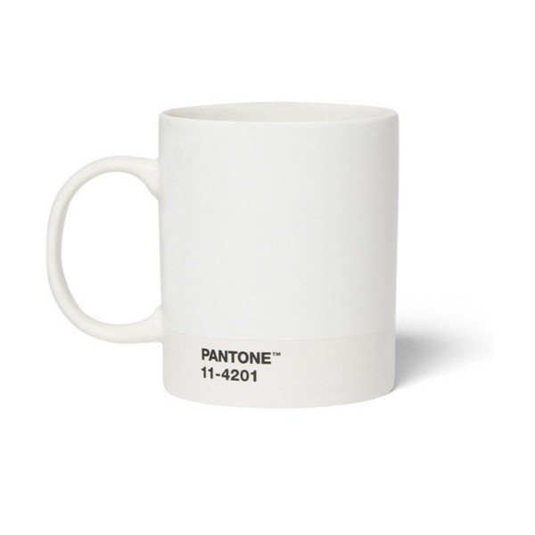 Valge keraamiline kruus 375 ml Cloud Dancer - Pantone