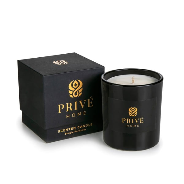 Lõhnastatud sojaküünal 60 h Muscs Poudres – Privé Home-image-1