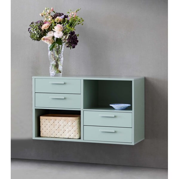 Roheline 4 sahtliga seinakapp Keep by Hammel - Hammel Furniture-image-1