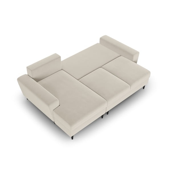 Beež sametist panipaigaga nurgadiivanvoodi (vasak nurk) Kyoto - Cosmopolitan Design-image-2