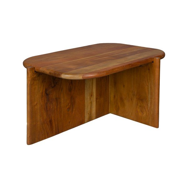 Akaatsiapuidust diivanilaud 50x75 cm Feller - Dutchbone-image-2