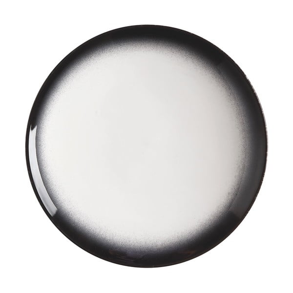 Must-valge keraamiline taldrik Caviar, ø 15 cm - Maxwell & Williams