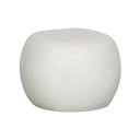 Valge ümmargune diivanilaud, ø 50 cm Pebble - vtwonen