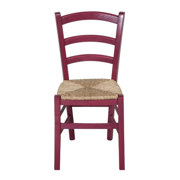 Fialová židle z bukového dřeva Alis