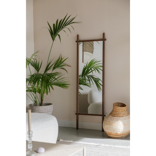 Peegel puidust raamiga 58x160 cm Solene - White Label-image-1