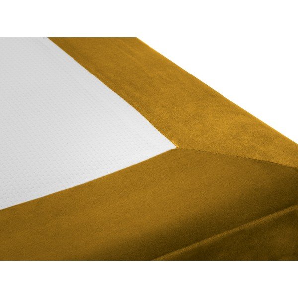 Sinepikollane sametist üheinimesevoodi Milo Casa , 90 x 200 cm Lia - Cosmopolitan Design-image-4