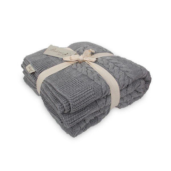 Tmavě šedý přehoz Homemania Decor Tufalo, 130 x 170 cm-image-1